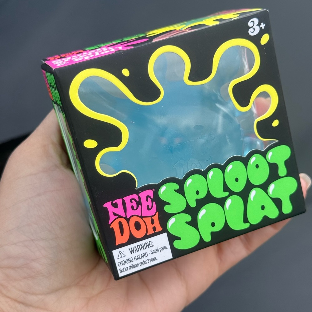Nee Doh Sploot Splat Stress Ball - Blue